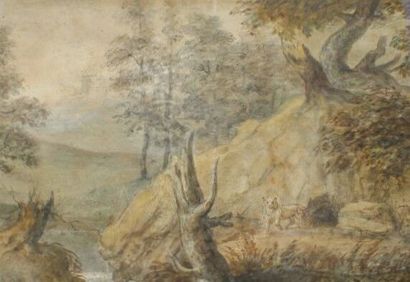 Franz WOUTERS (Attribué à) (Lierre, 1612...