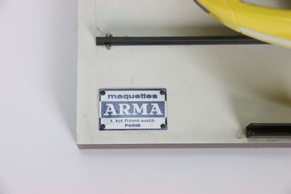 Maquette statique de la rame TGV 