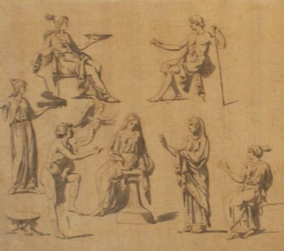 Jacques-Louis DAVID (Paris, 1748 - Brussels,...