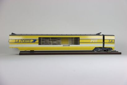 Maquette statique de la rame TGV 