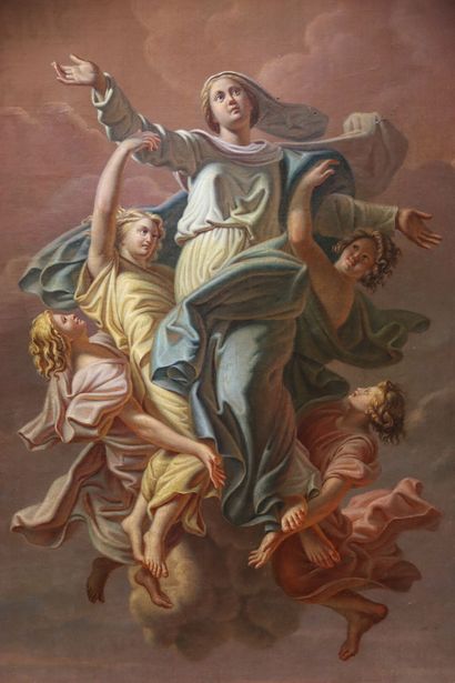 École du XIXe siècle. L'Assomption de la...