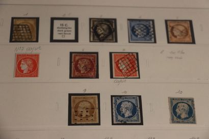 Important collection of FRANCE in Safe album....