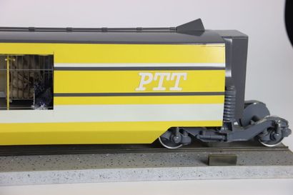 Maquette statique de la rame TGV 