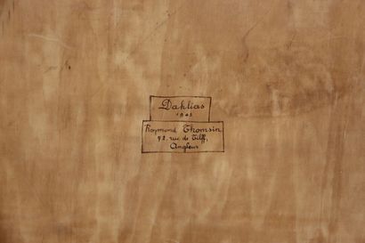 Raymond THOMSIN (1906). Still life representing...