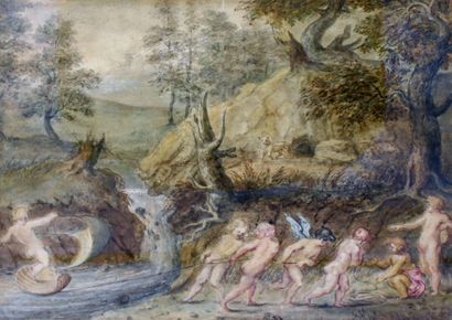 Franz WOUTERS (Attribué à) (Lierre, 1612...