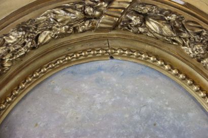 School of the XIXth century. Portrait of...