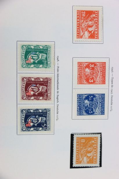 STAMPS. Nice collection of Yugoslavia from...