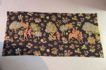 LOUVIERES. 
Mechanical tapestry in polychrome...