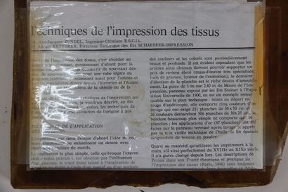 Ensemble de 9 plaques d'impression pour tissu...