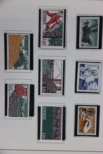 STAMPS. Very nice collection from Sweden...
