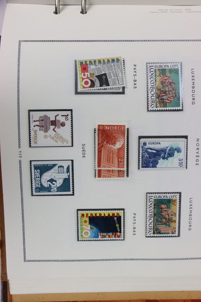 STAMPS. Europa Collection in MOC Album. 1981...