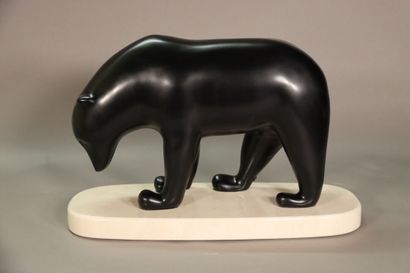 François POMPON (1855-1933),(After). Sculpture...