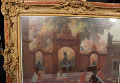 School of the XXth century, La place Stanislas,...