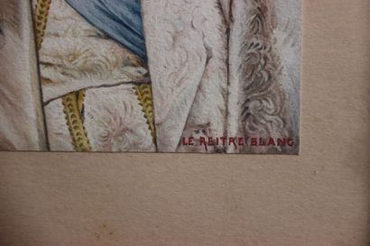School of the XXth century. Portrait of a...
