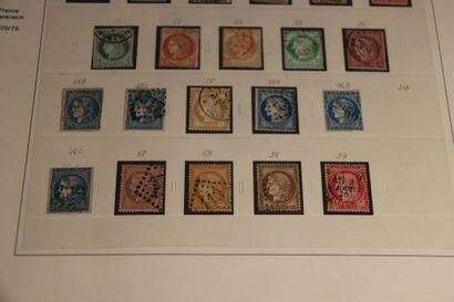 Important collection of FRANCE in Safe album....