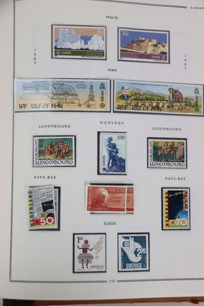 STAMPS. Europa Collection in MOC Album. 1981...