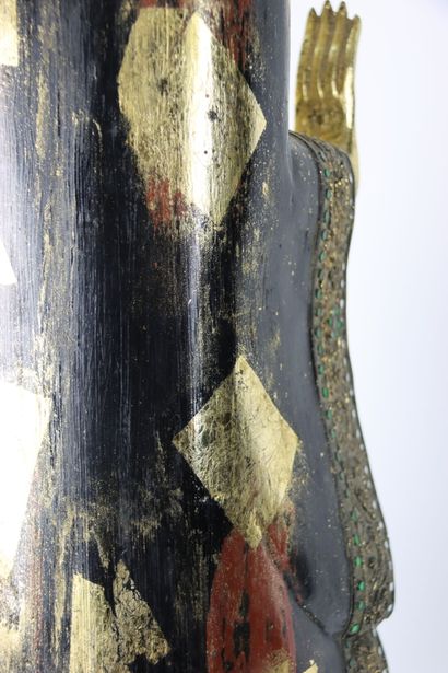 ASIE. Buddha debout.
ASIA. Wooden subject...