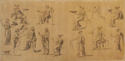 Jacques-Louis DAVID (Paris, 1748 - Brussels,...