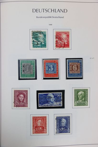 STAMPS. Nice collection of Federal Republic...