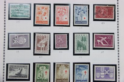 STAMPS. Very nice collection from Finland...