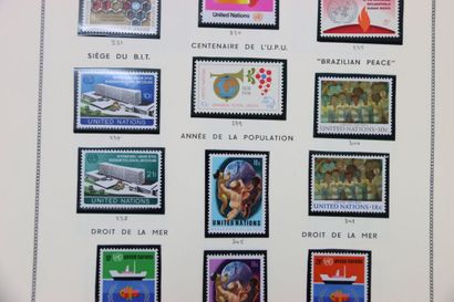 STAMPS. United Nations collection from 1950...