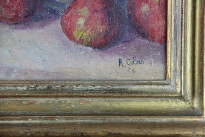 Renée COLAS. School of the XXth. Still life....