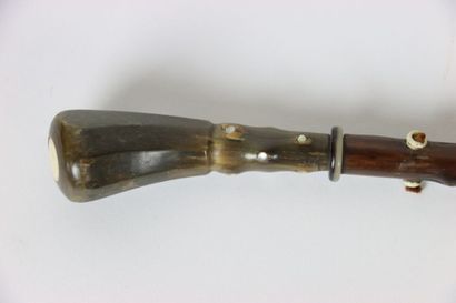 Set of 4 canes, some silver. Beginning of...
