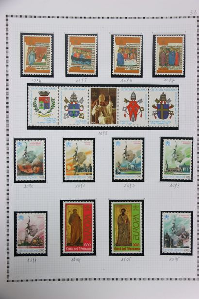 STAMPS. Beautiful collection from the Vatican...