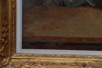 Raymond THOMSIN (1906). Still life representing...