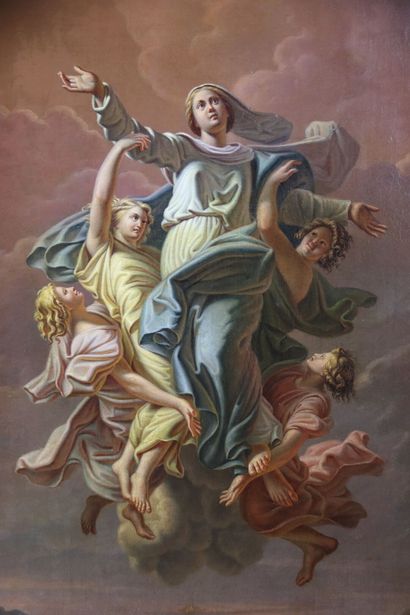 École du XIXe siècle. L'Assomption de la...