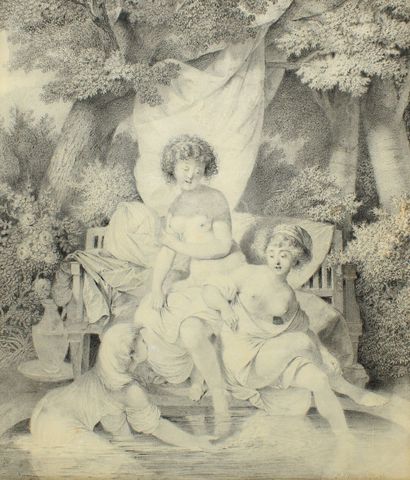 Pierre Alexandre WILLE (Paris, 1748-1824)....