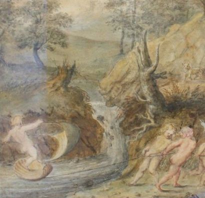 Franz WOUTERS (Attribué à) (Lierre, 1612...