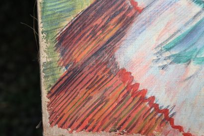 School of the XXth century, Dancers, oil...