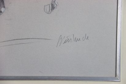 Claude WEISBUCH (1927 - 2014). The rider....