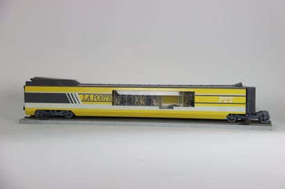 Maquette statique de la rame TGV 