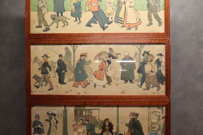 Tom BROWNE (1872-1910) Au parc, suite de...