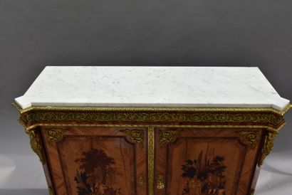 François LINKE (1855-1946), attribué à. Meuble...