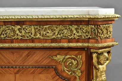 François LINKE (1855-1946), attribué à. Meuble...