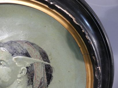 Attribué à Jean-Louis HAMON (1821-1874) Plat...