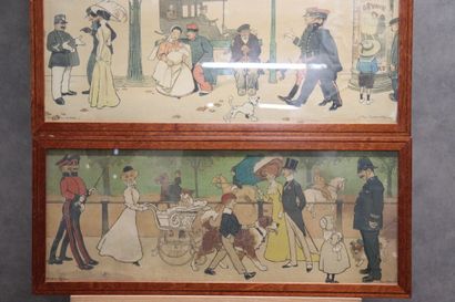 Tom BROWNE (1872-1910) Au parc, suite de...