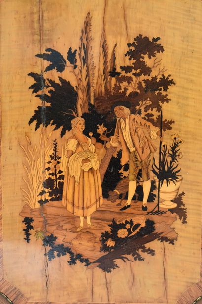 François LINKE (1855-1946), attribué à. Meuble...