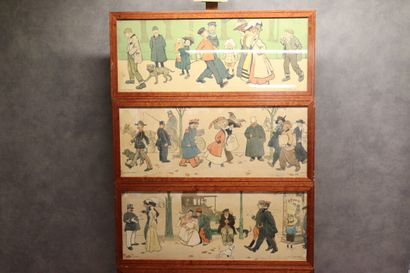 Tom BROWNE (1872-1910) Au parc, suite de...