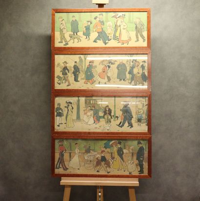 Tom BROWNE (1872-1910) Au parc, suite de...