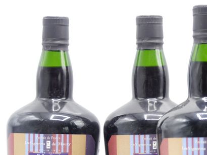 5 bouteilles de MAURY 2003 LES VIGNERONS...
