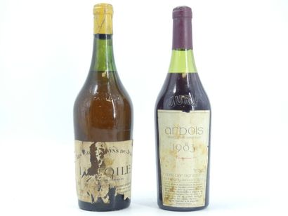 1 bouteille de D'ARBOIS, 1983, ROLET. Étiquette...