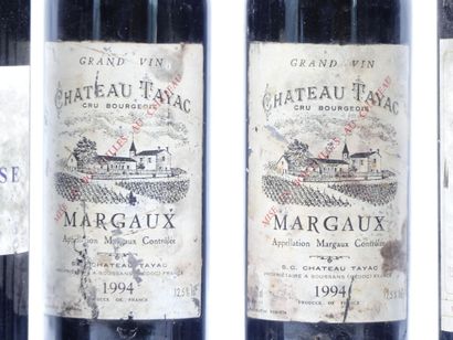2 bouteilles de MARGAUX 1994 CHÂTEAU TAYAC	

1...