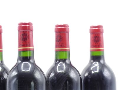 5 bouteilles de POMEROL 1995 CHÂTEAU TOUR...