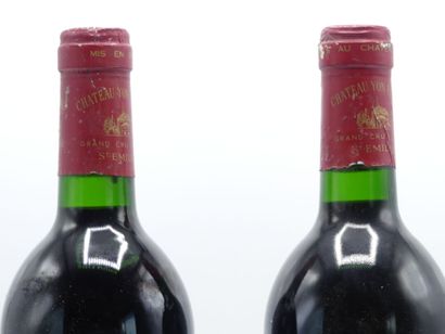2 bouteille de SAINT EMILION GCCL 1994 CHÂTEAU...