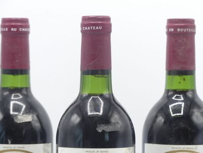3 bouteilles de HAUT MEDOC GRAND CRU CLASSE...