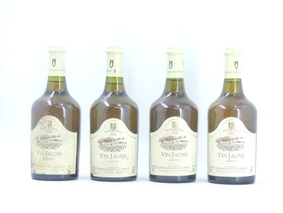 4 VIN JAUNE 1992 DOMAINE DE LA PINTE
4 bouteilles...